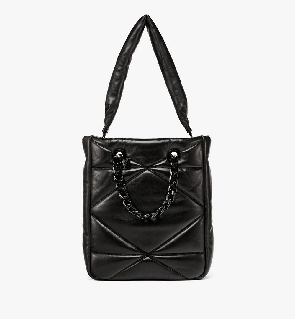 Travia Tote in Quilted Leather 1